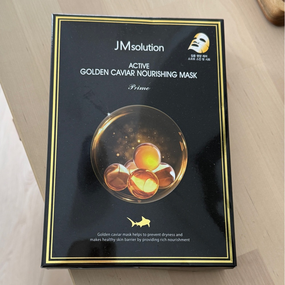 JMsolution Active Golden Caviar Nourishing Mask Prime – New in Box